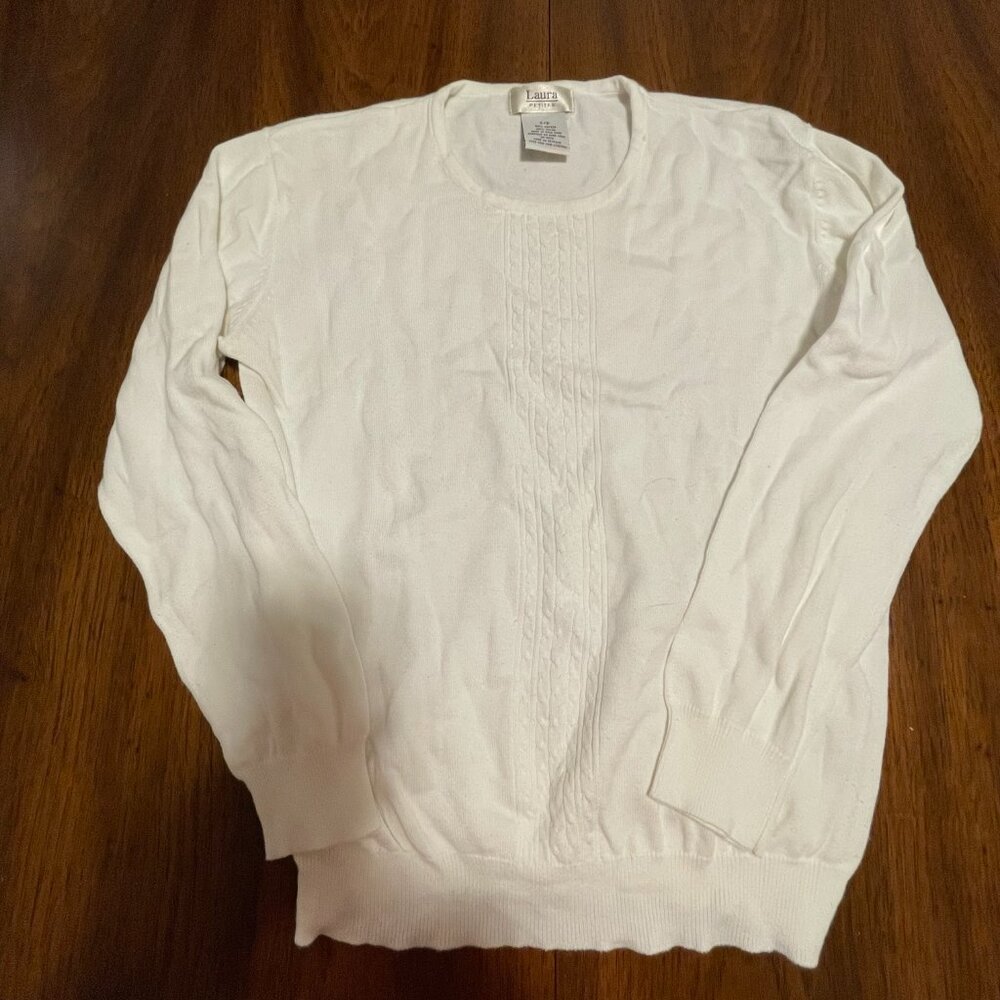 Cream Small Sweater